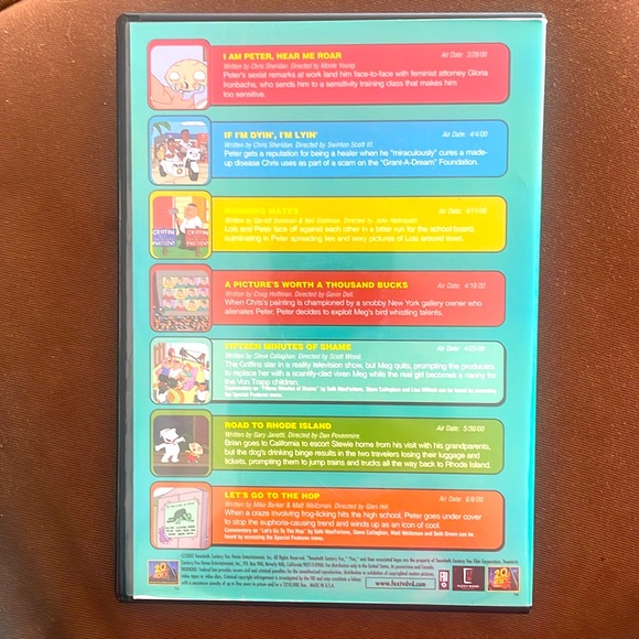 Family Guy Season Two Episodes 8-14 - Picture 3 of 5